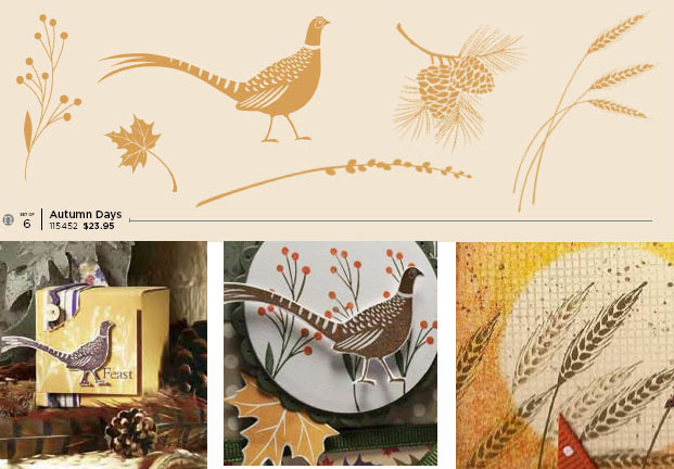 Autumn Days Stampin' Up! set