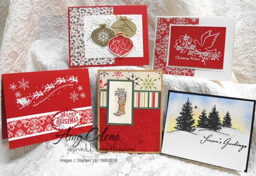 August Christmas Card Class August Christmas Card Class