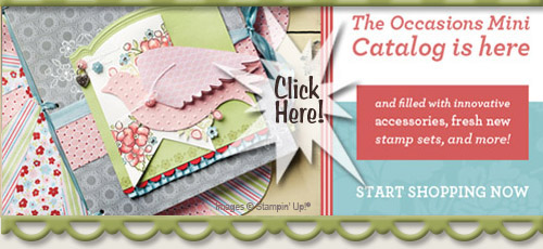 Stampin' Up! Occasions Mini Catalog 2012