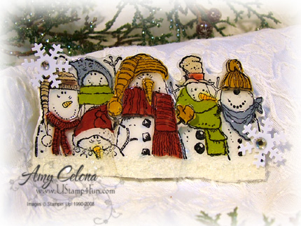 Holiday Lineup Paper Pin