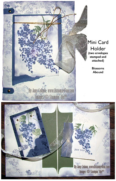 Blossoms Abound Gift Card Holder