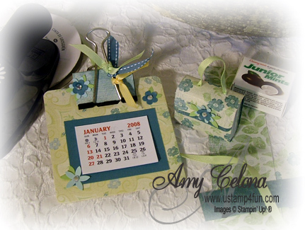 Designer Paper Calendar & pocketbook