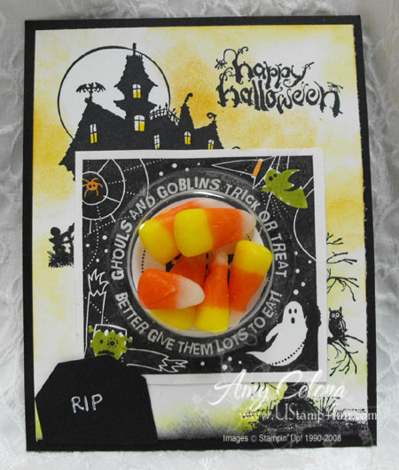 Sweet Center Stamp Set - Halloween treats