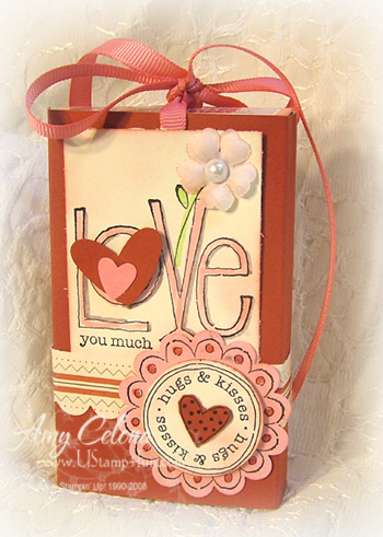 Love Ya Valentine Hearts box