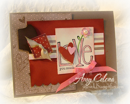 Love You Much Valentine Bundle fun card